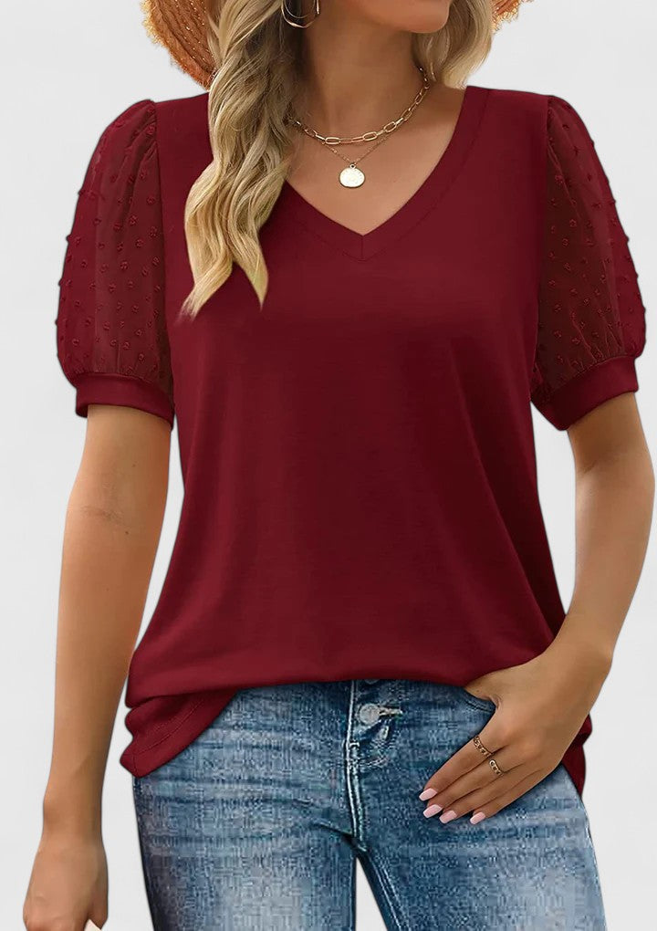 Vestito da donna con scollo a V