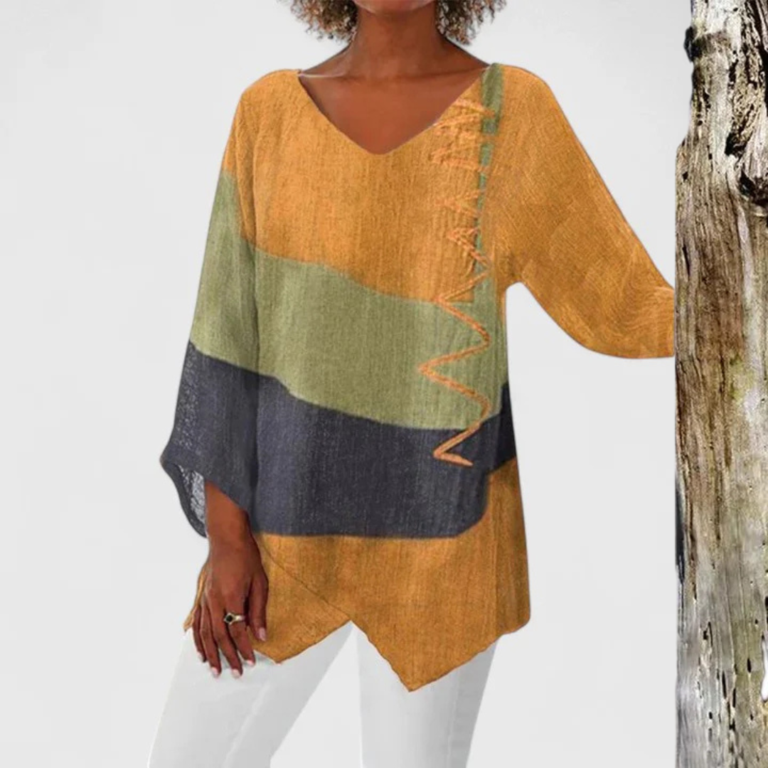 Women's Blouse V-neck
