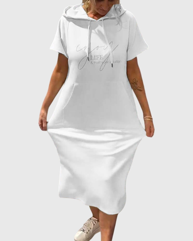 Women's Midi Dress side pockets