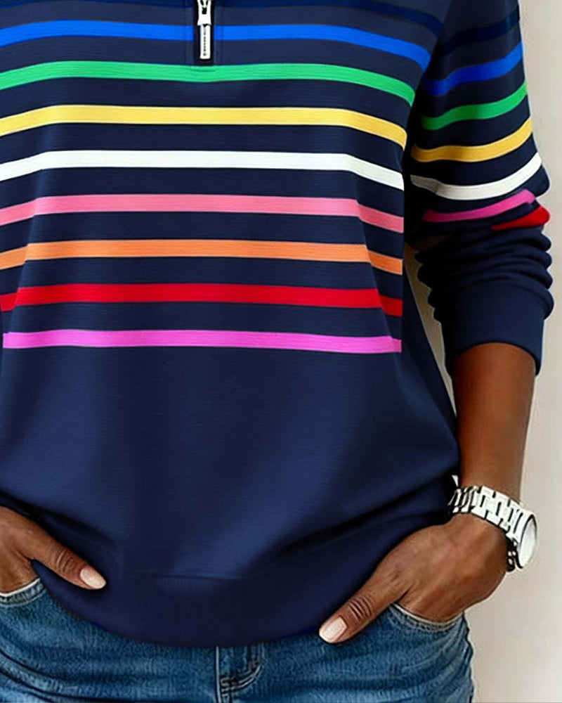 Vestido para mujer con patrón de rayas verticales