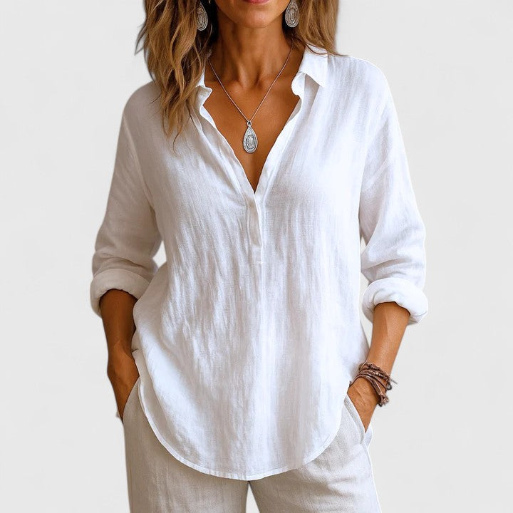 Women's Blouse Linen