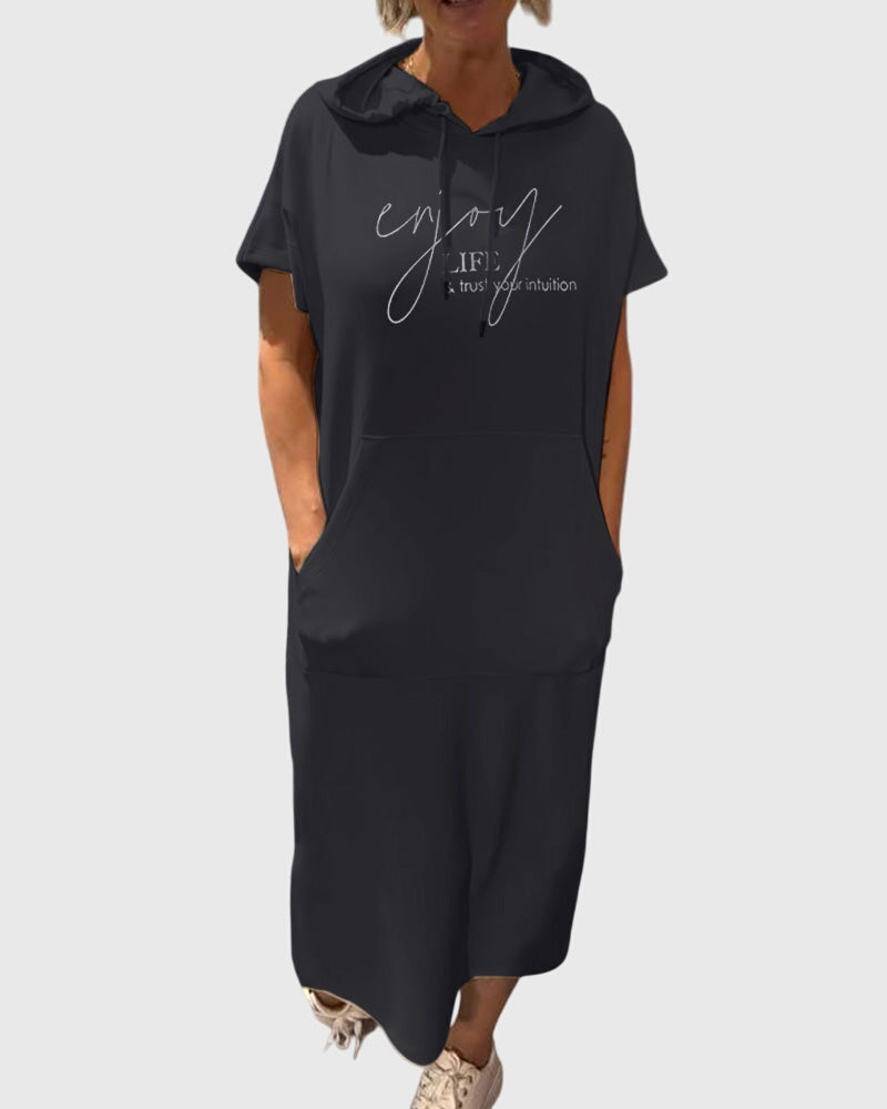 Women's Midi Dress side pockets