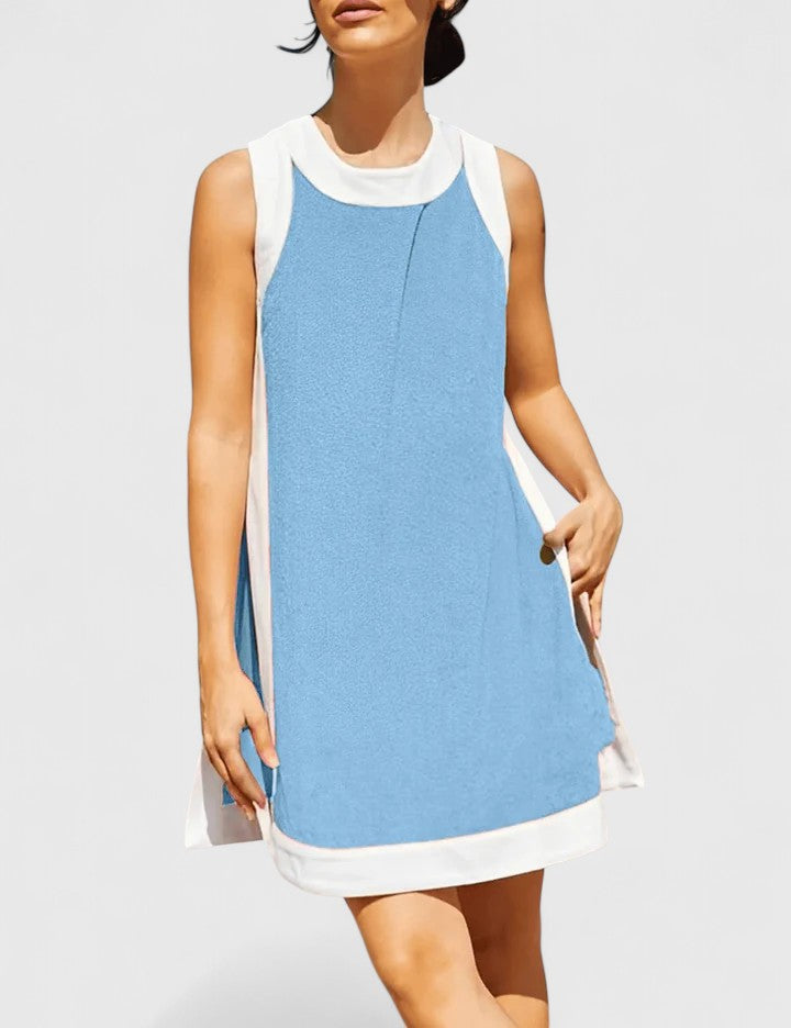 Vestido para mujer con bolsillos laterales