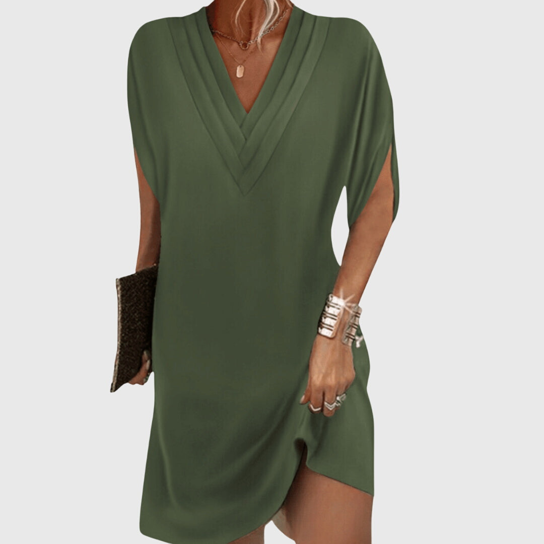 Women's Dress V-neck