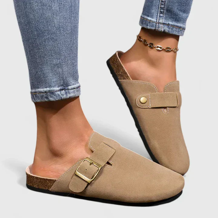 Mocasines para mujer con soporte ortopédico