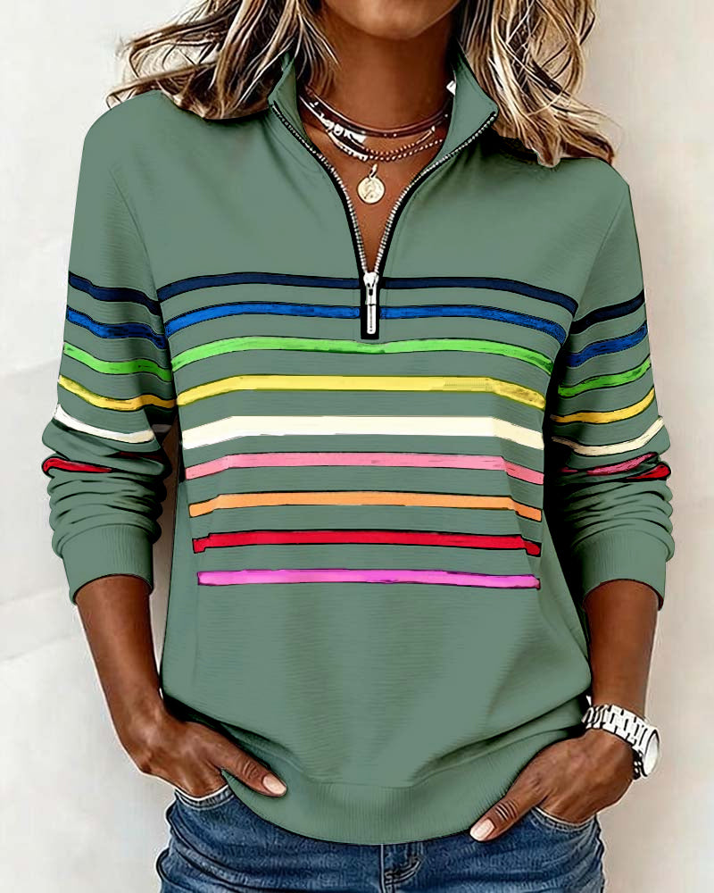 Vestido para mujer con patrón de rayas verticales