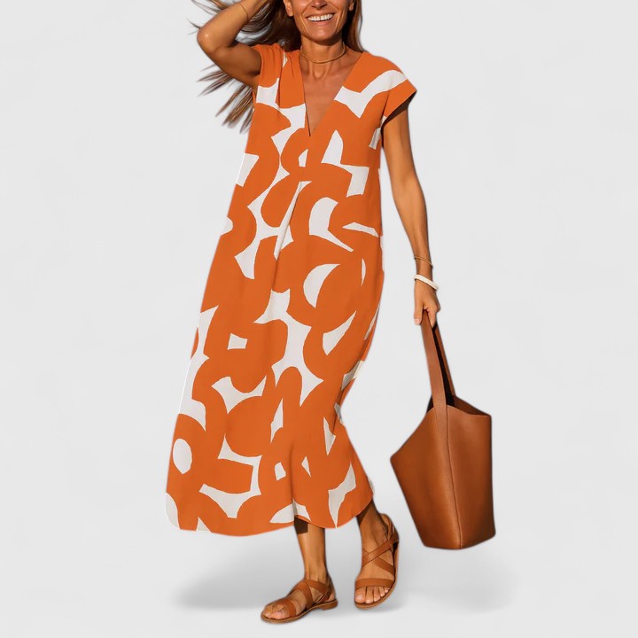 Women's Dress V-neck