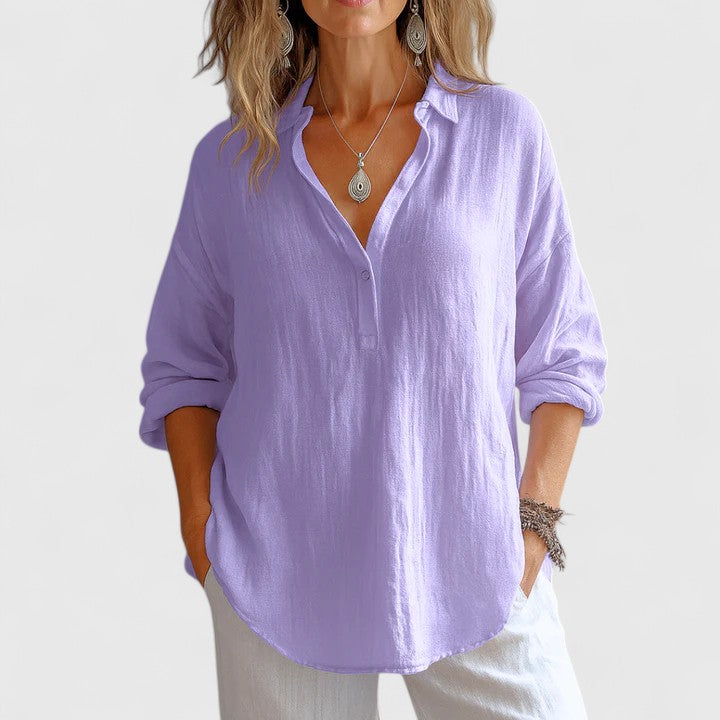 Women's Blouse Linen