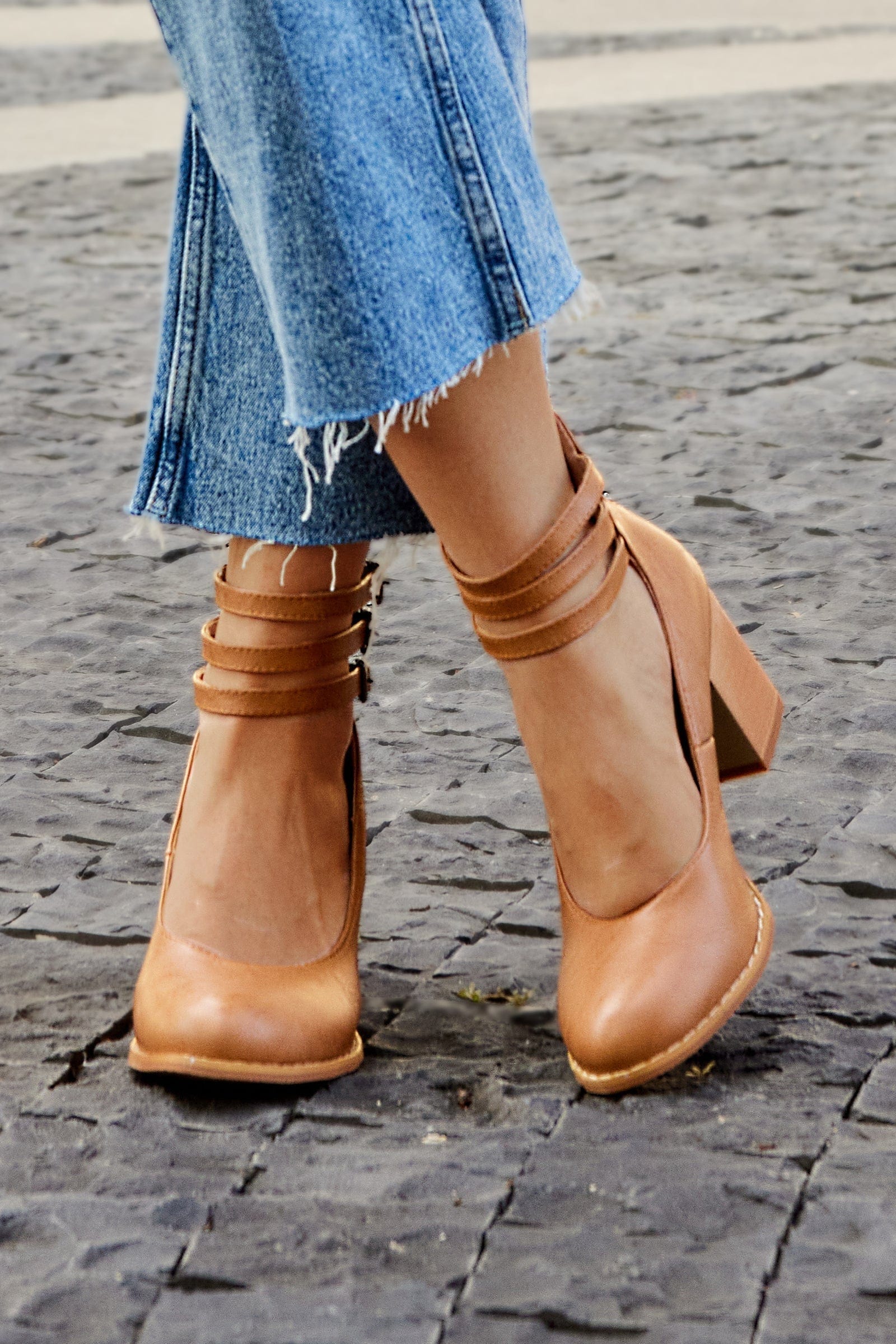 Women's Heels Denim