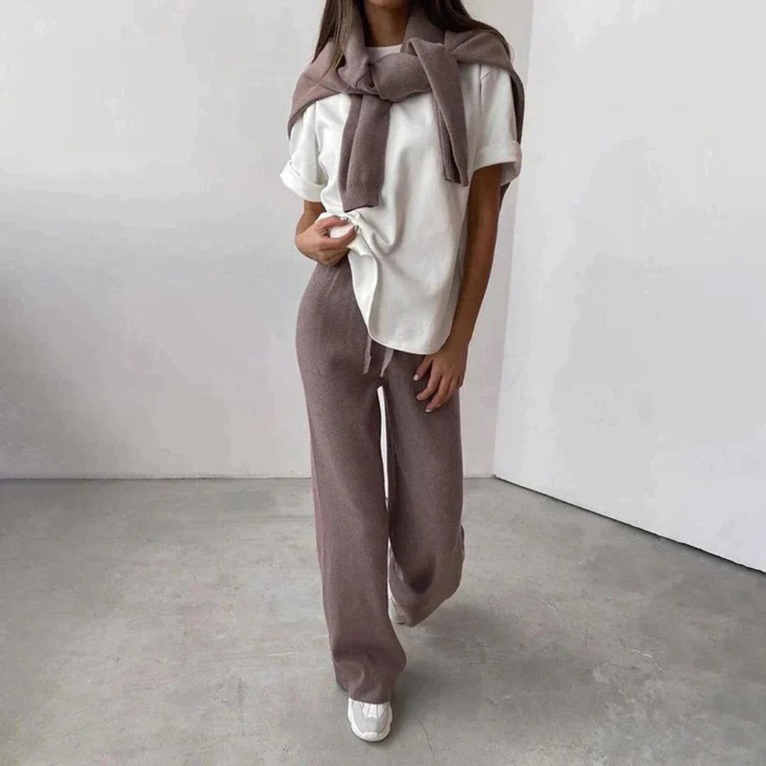 Completo coordinato casual e comodo da donna