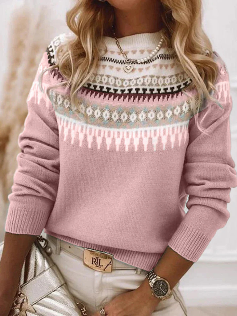 Pull femme en denim