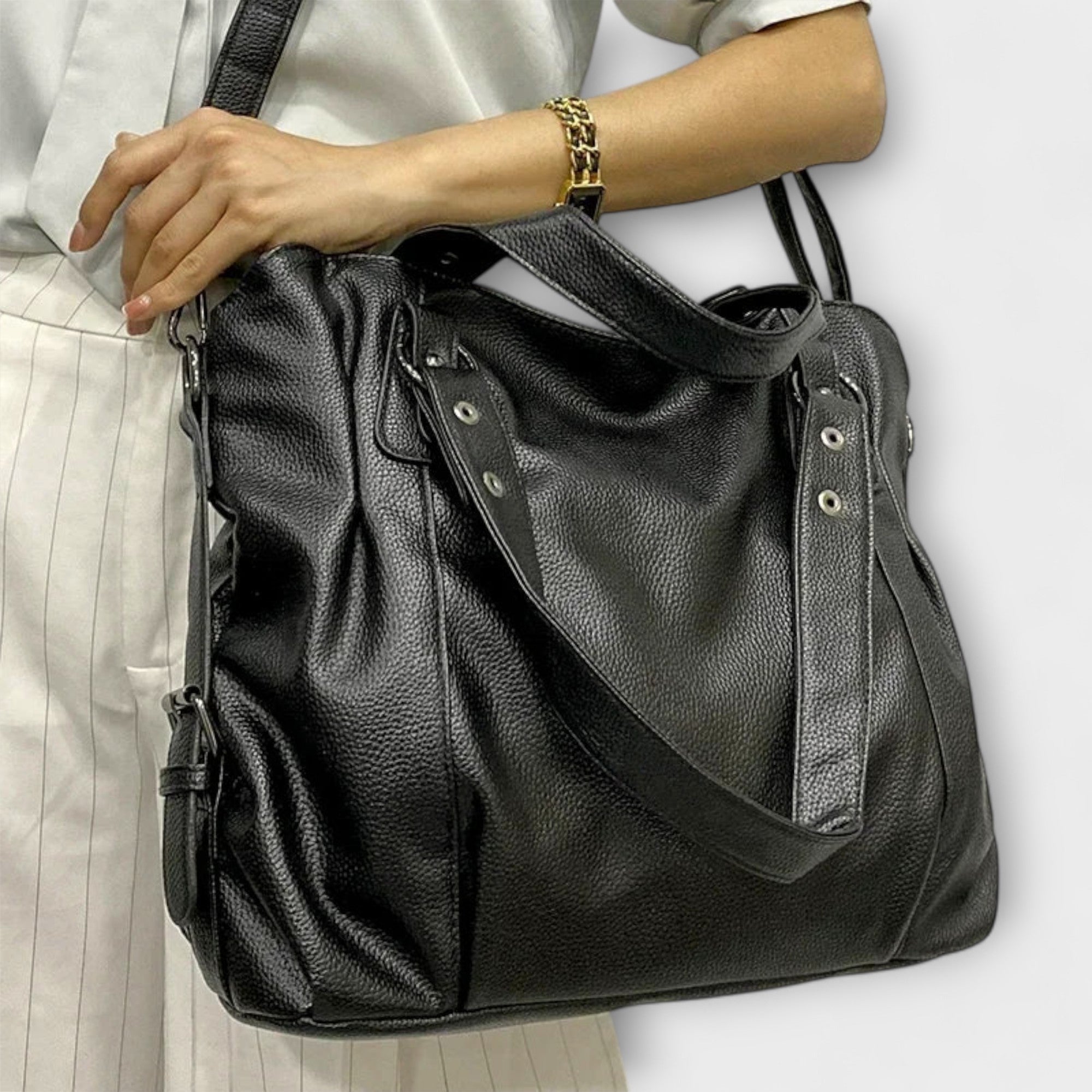 Annie | Elegante borsa a spalla a mezzaluna