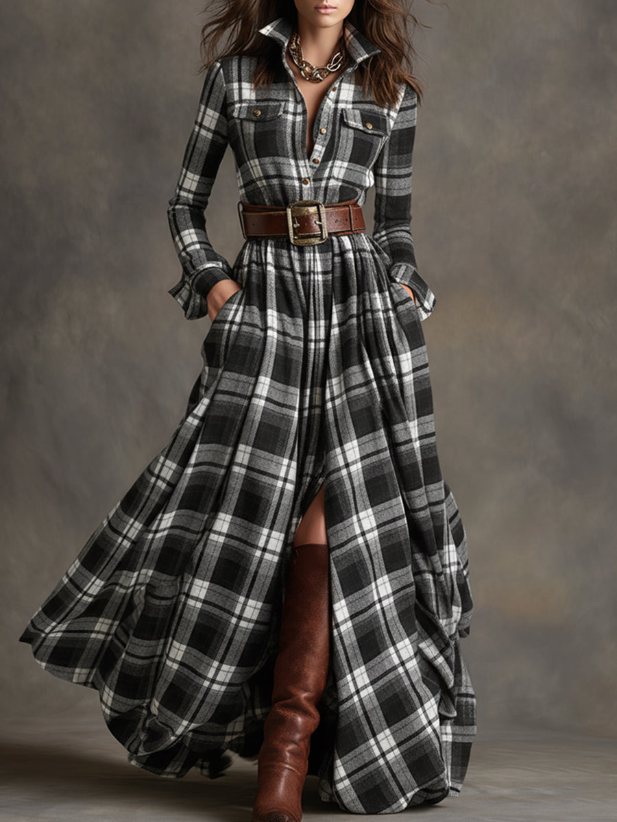 Women's Shirt Dress removable waist belt