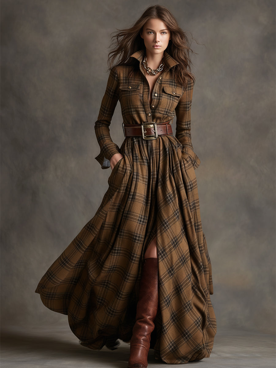Women's Shirt Dress removable waist belt