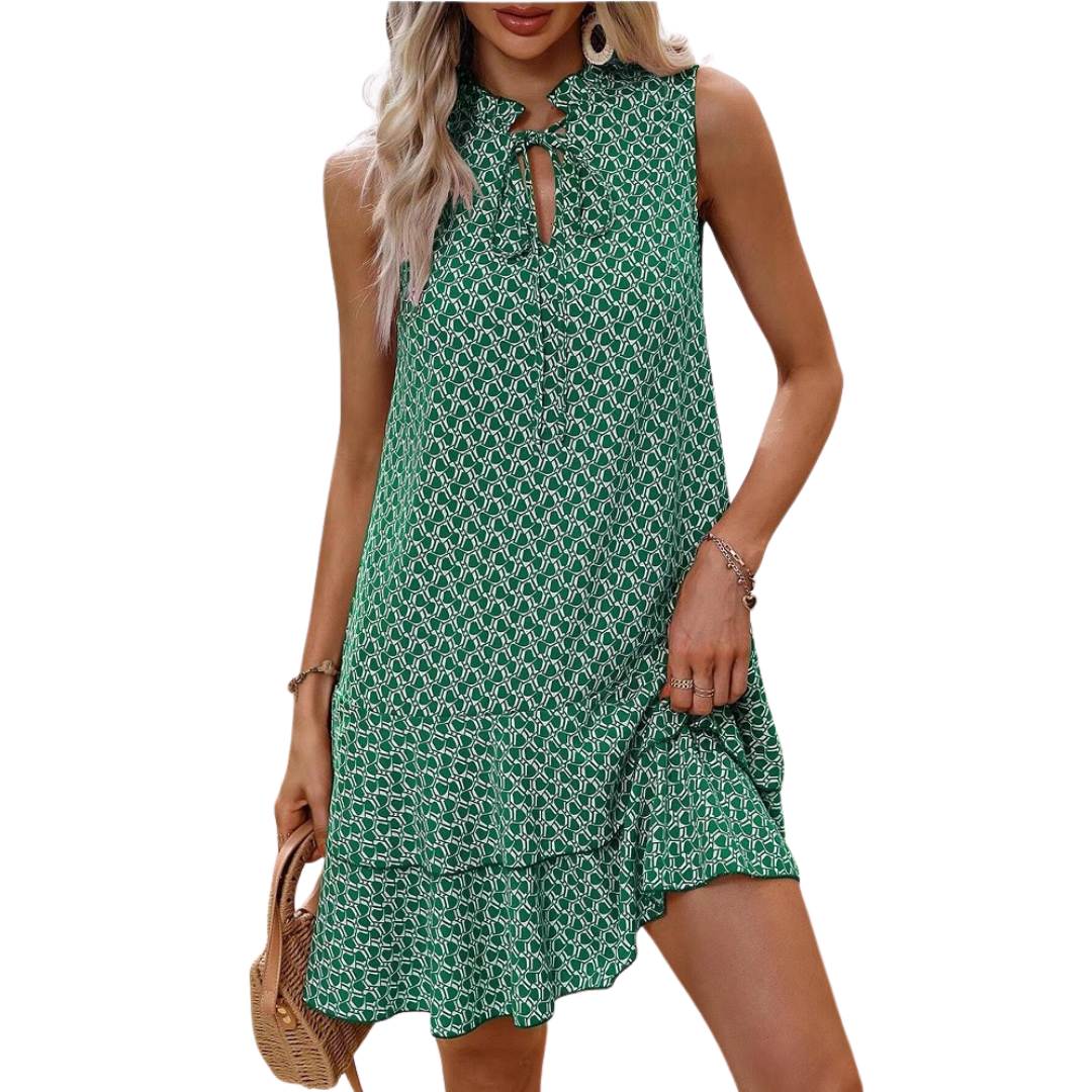 Women's Midi Dress V-neck