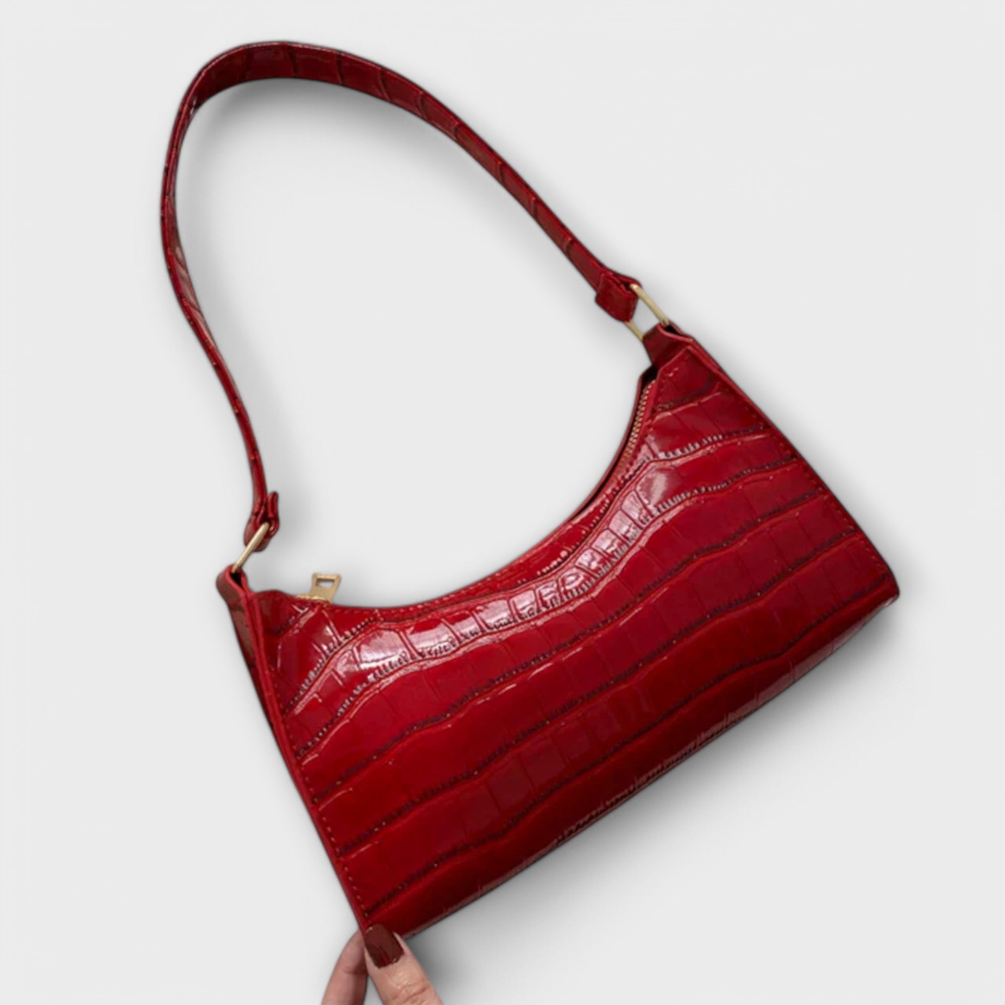 Lily | Shiny Leather Bag