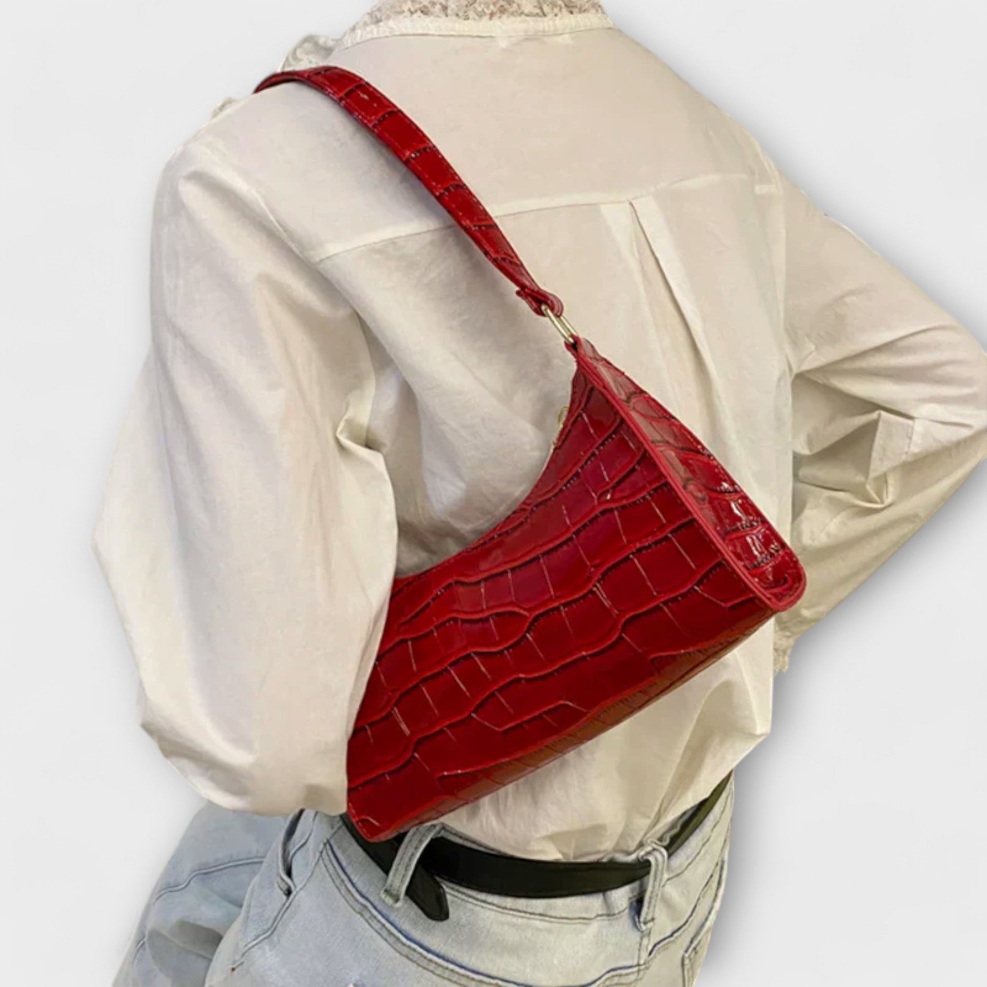 Lily | Shiny Leather Bag