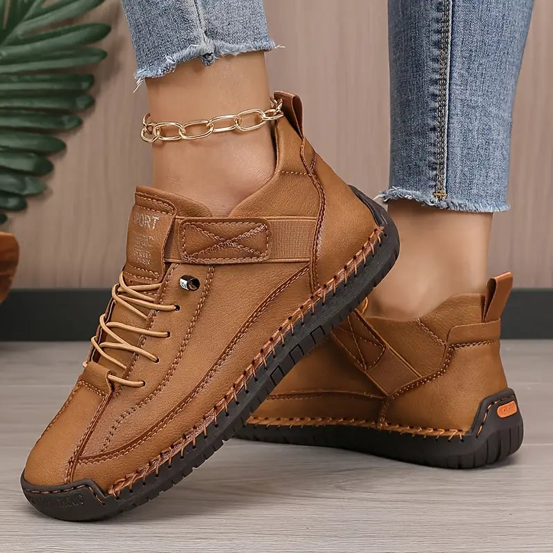 Women's Sneakers Leather orthopedic support