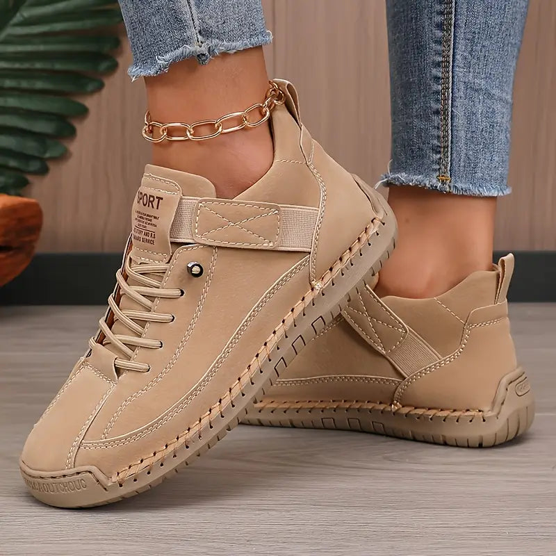 Women's Sneakers Leather orthopedic support