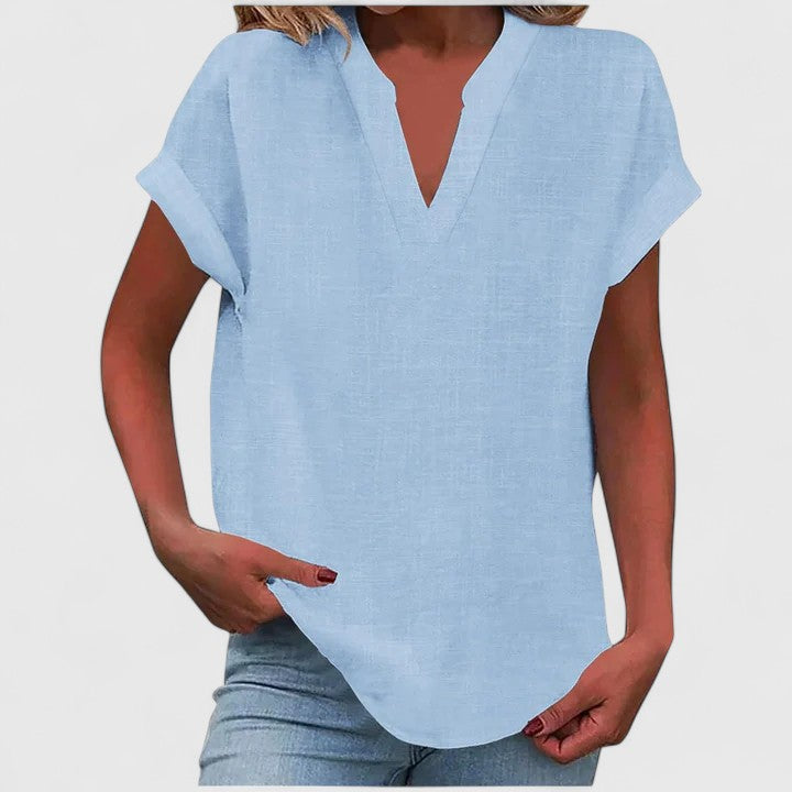 Women's Blouse V-neck