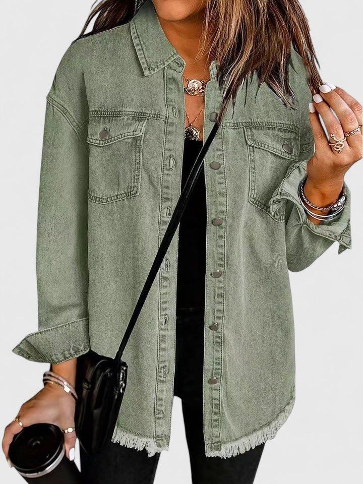 Women's Dress Denim side pockets