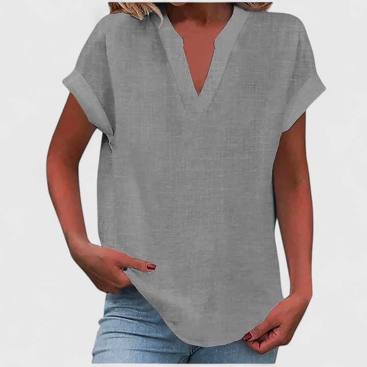 Women's Blouse V-neck