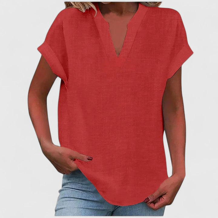 Women's Blouse V-neck
