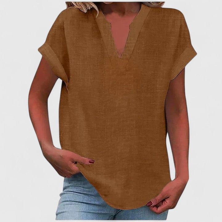 Women's Blouse V-neck