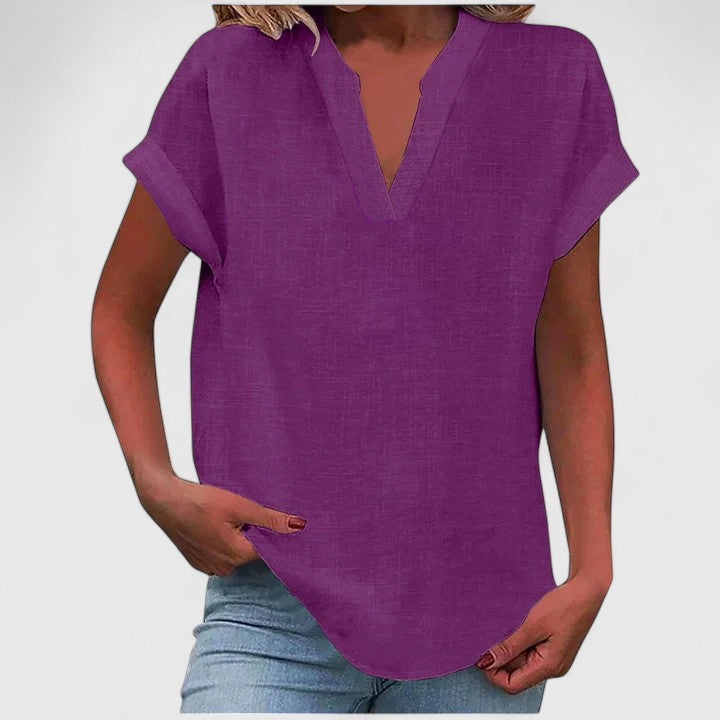 Women's Blouse V-neck