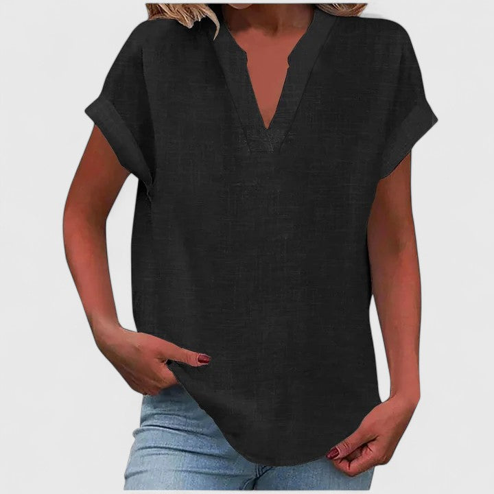 Women's Blouse V-neck