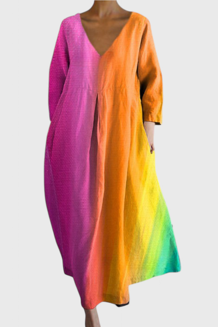Women's Dress V-neck
