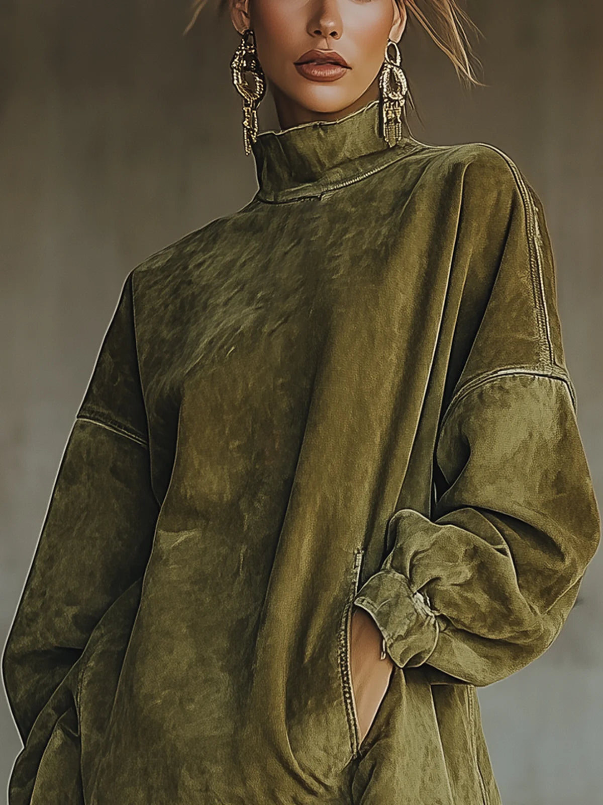 Women's Dress Suede