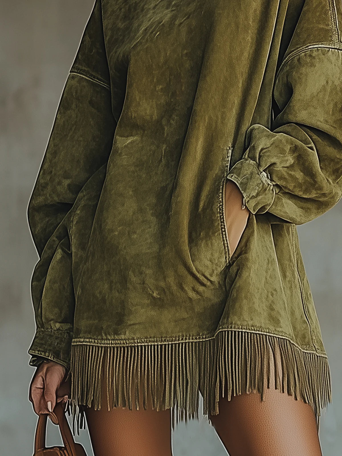 Women's Dress Suede
