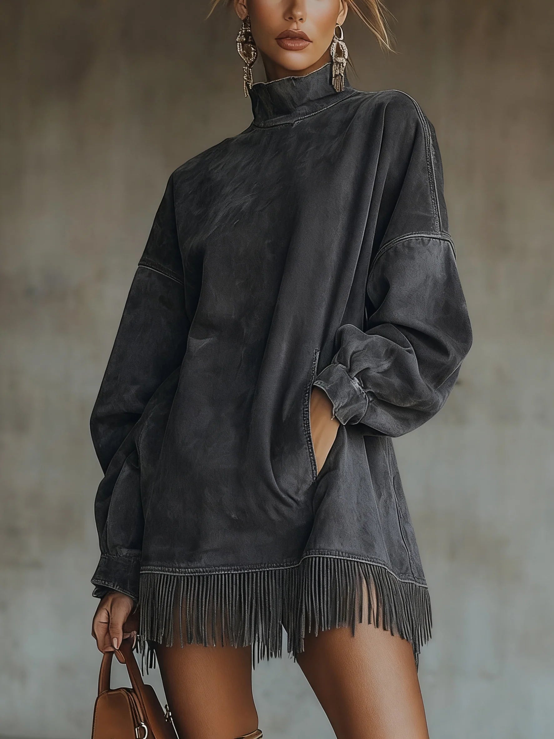Women's Dress Suede