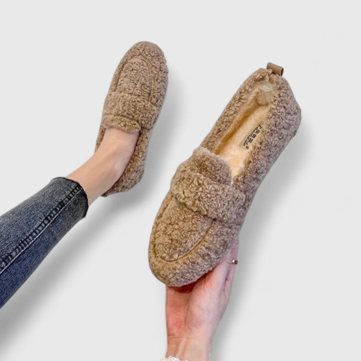 Mocasines para mujer con soporte ortopédico