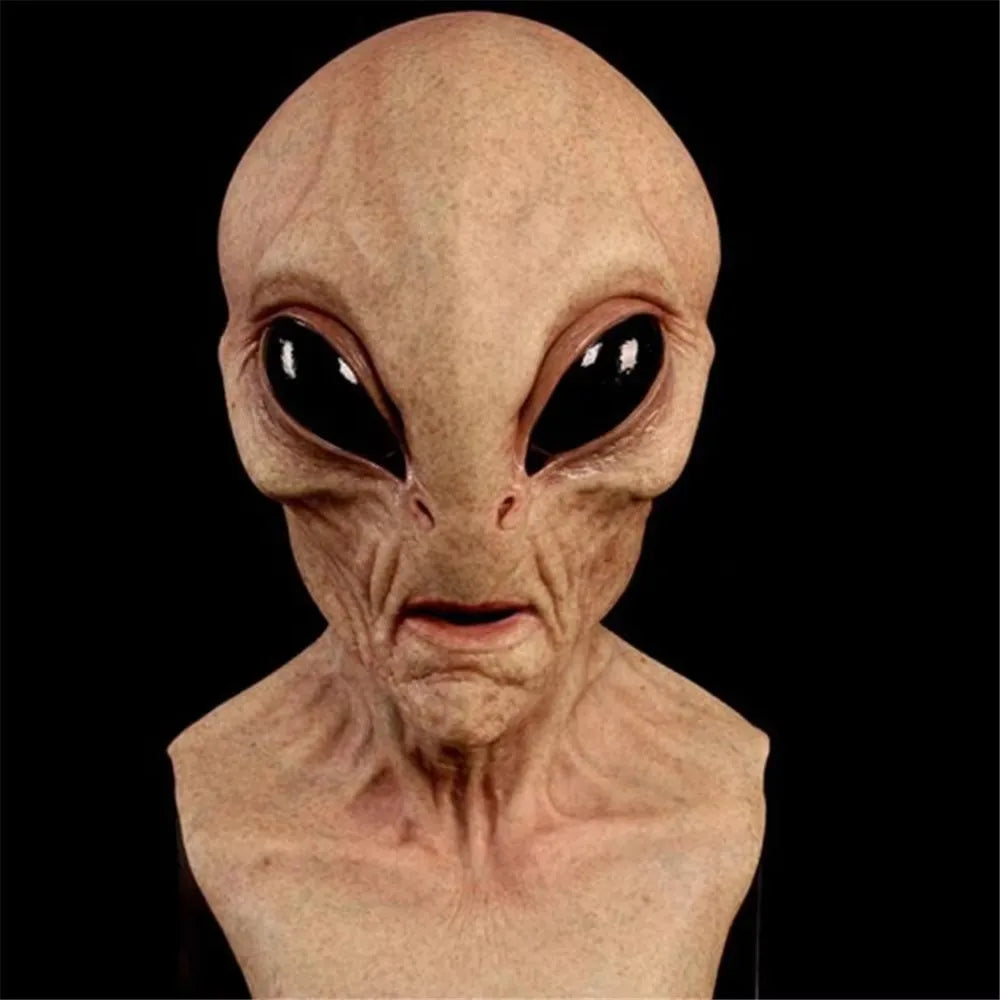 Realistic Alien Mask Unisex Halloween Cosplay Costume Party