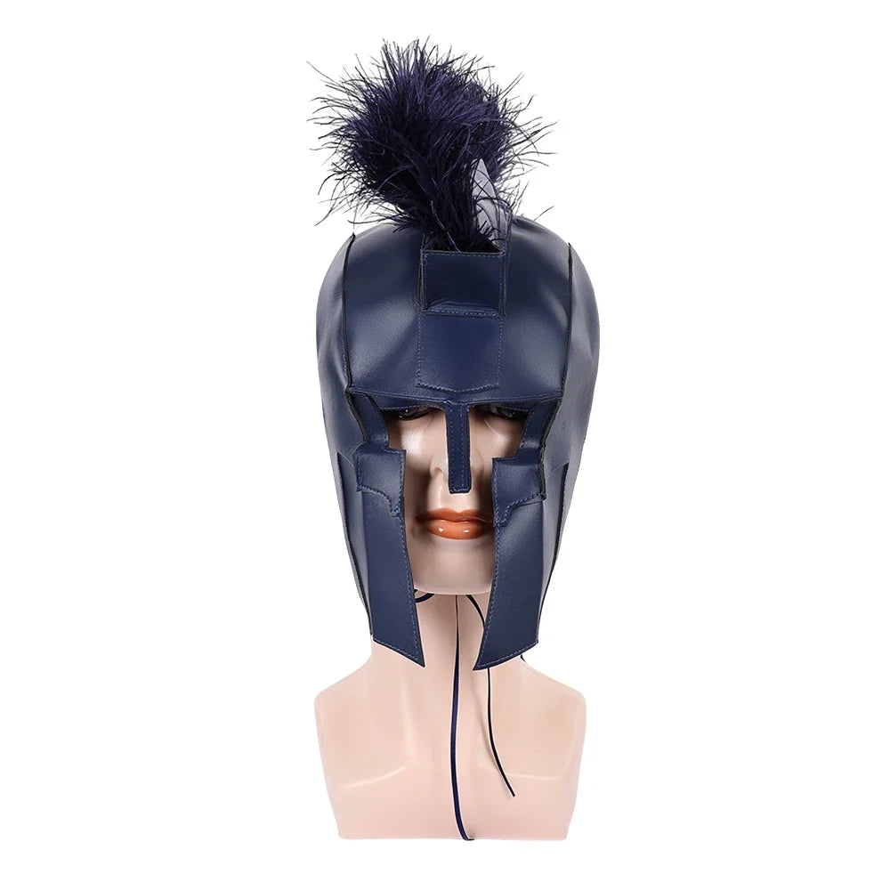Spartan Warrior Helmet Unisex Halloween Cosplay Carnival
