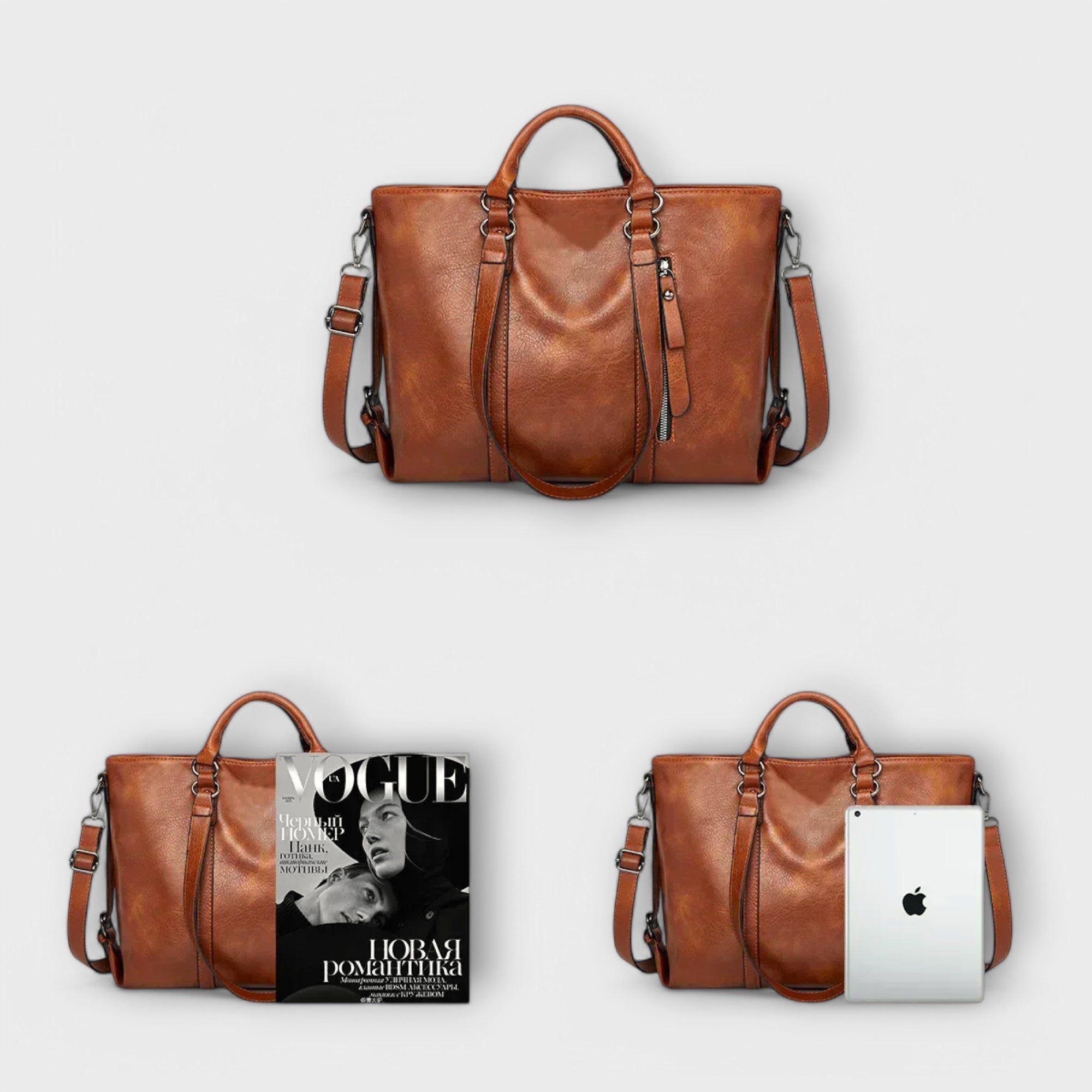 Lily | Large Leather Bag