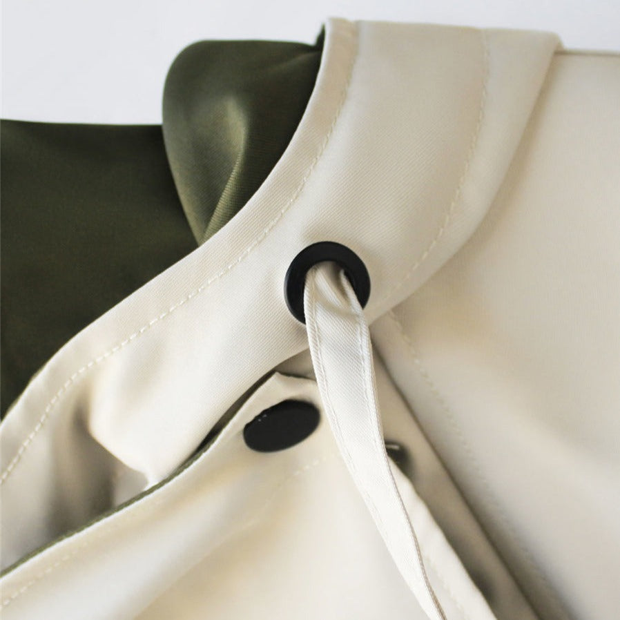 Women's Lightweight Rain Jacket Waterproof Flattering Cut