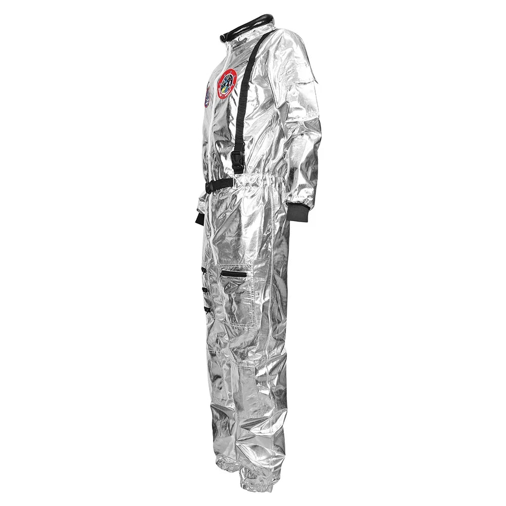 Astronaut Couple Costume Jumpsuit Unisex Halloween Cosplay