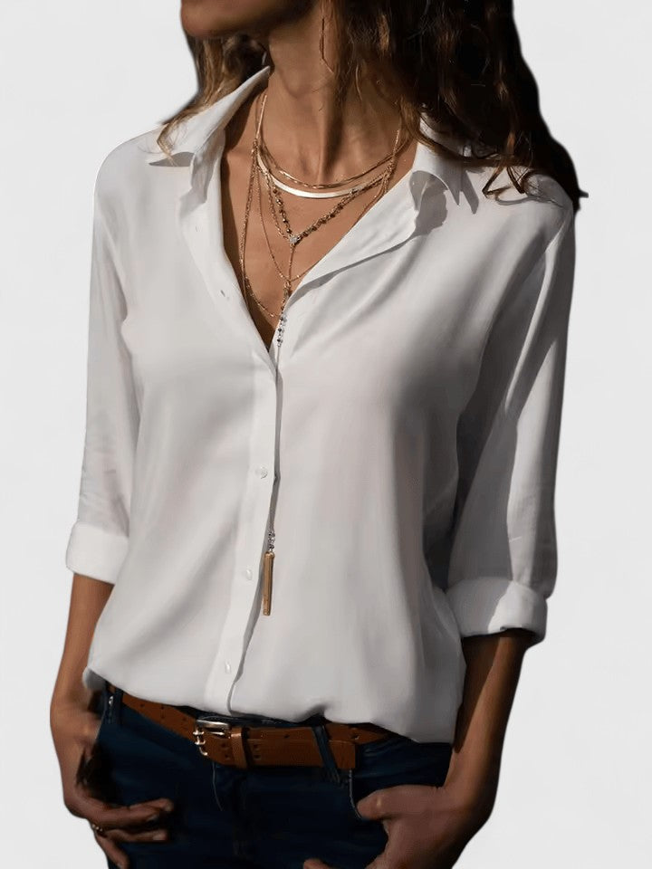 Women's Blouse V-neck