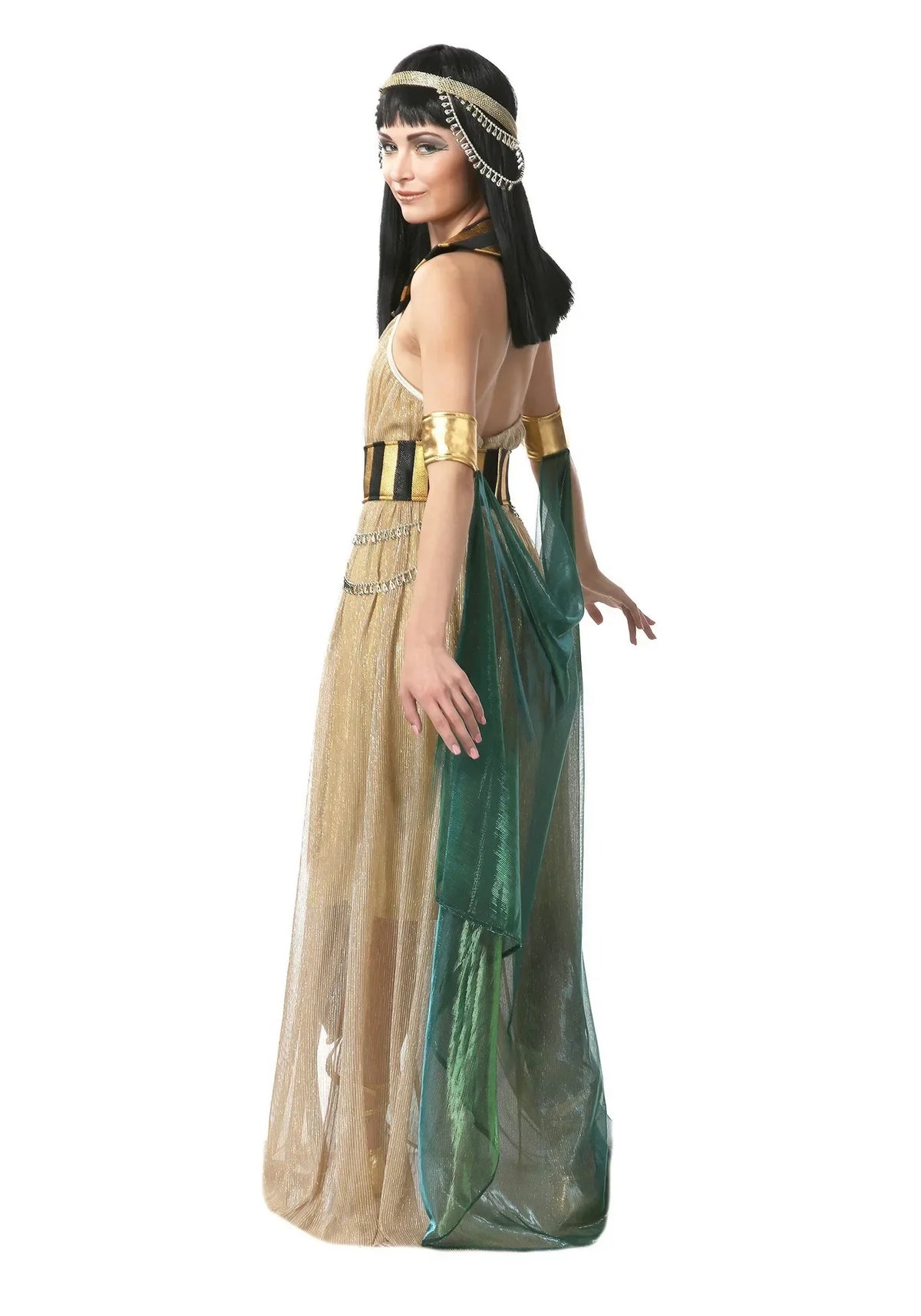 Egyptian Pharaoh & Queen Couple Costume Halloween Carnival