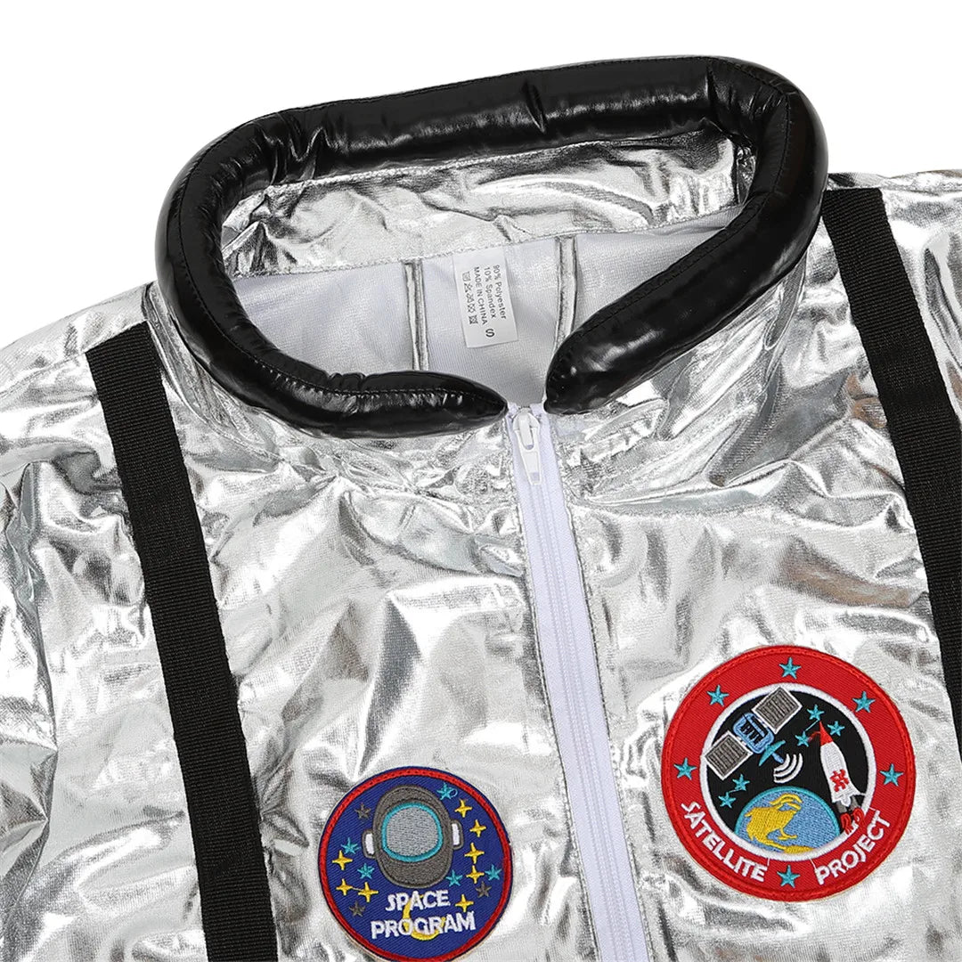 Astronaut Couple Costume Jumpsuit Unisex Halloween Cosplay