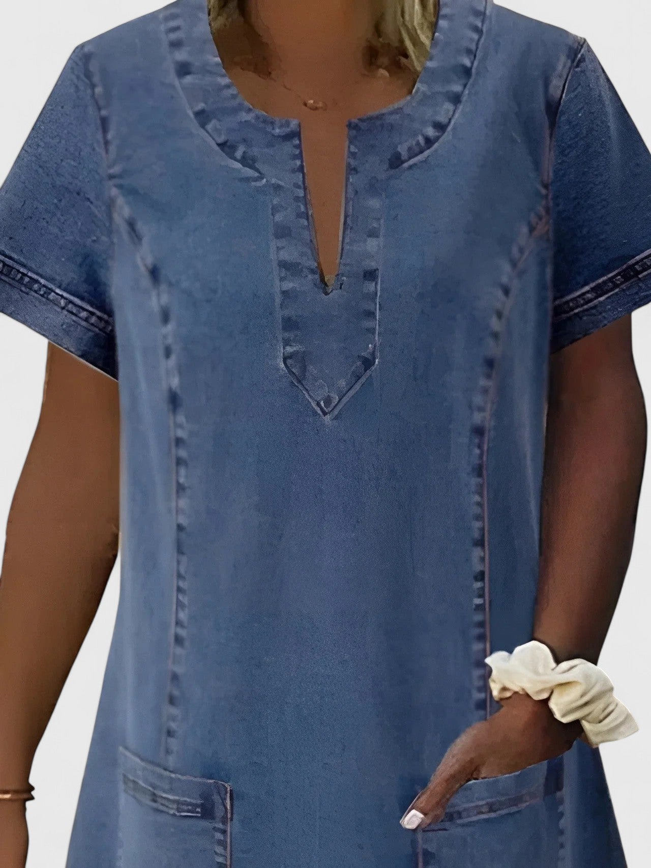 Women's Dress Denim side pockets