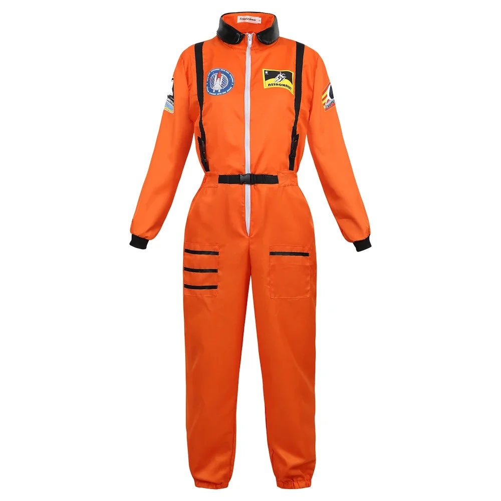 Astronaut Couple Costume Jumpsuit Unisex Halloween Cosplay