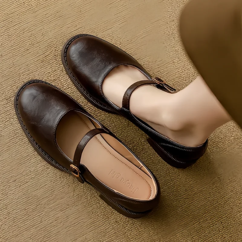 Women's Mary Janes Leather