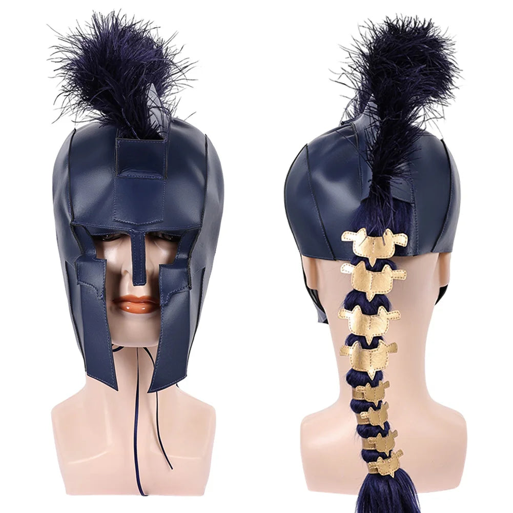 Spartan Warrior Helmet Unisex Halloween Cosplay Carnival