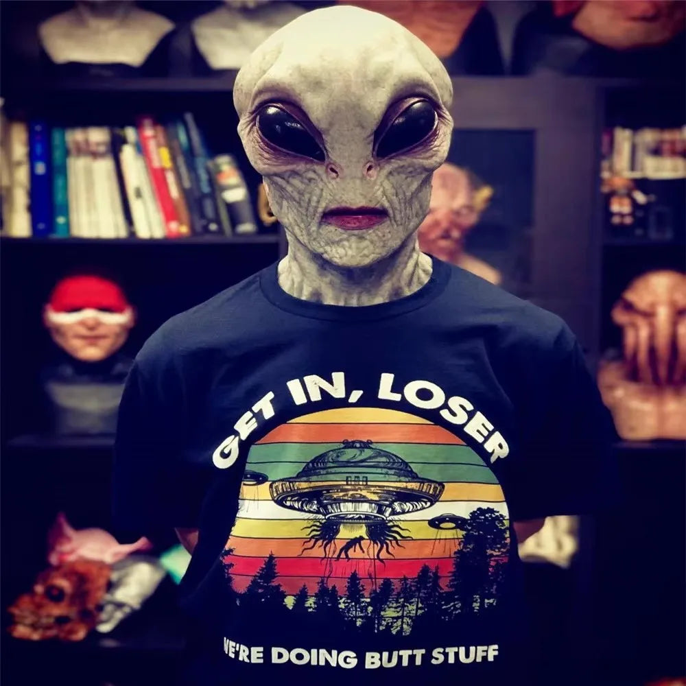 Realistic Alien Mask Unisex Halloween Cosplay Costume Party