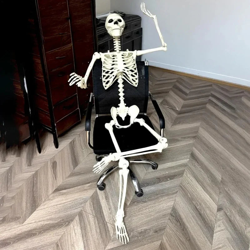 Life-Size Realistic Skeleton Halloween Haunted House Decor