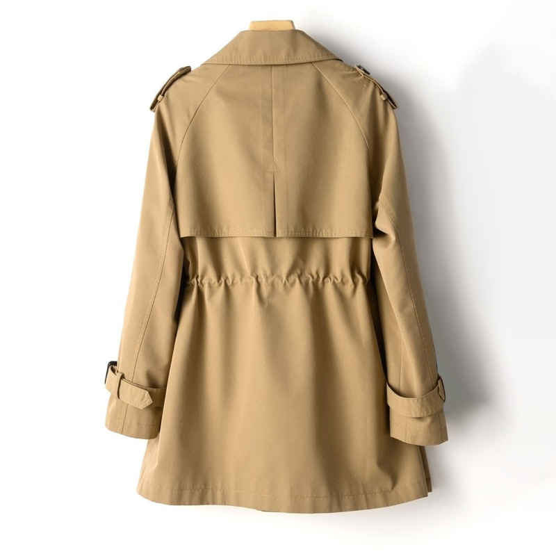 Women's Vintage Trench Coat Structured All-Season Cut